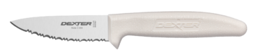 SANI-SAFE® 3¾" clip point utility/deboning knife, orange handle