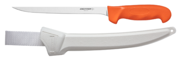 UR-Cut® 8" Flexible Fillet Knife, *Moldable Handle, with Sheath