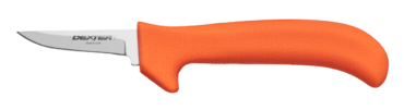 SANI-SAFE® 2 ½” Tender/Shoulder/Trim Knife, Orange Handle