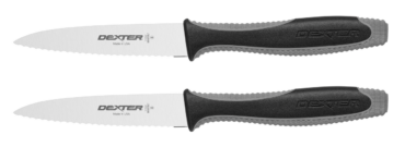 V-LO® 2 pack of 3 ½" Scalloped Paring Knives